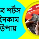 ইউটিউব শর্টস থেকে ইনকাম করার উপায়